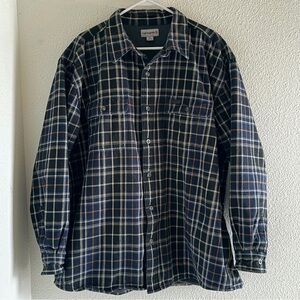 Carhartt Heavyweight Thermal Lined Flannel Shirt Jacket Mens 2XL